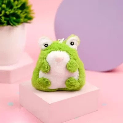 Мягкий брелок "Лягушка-антистресс"