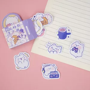 Набор наклеек "Sweet Bear", 45 шт.