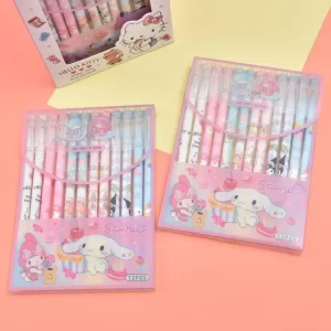 Набор ручек со стирашкой "Санрё" №1851, 12 шт.