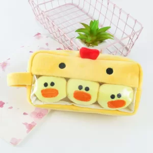 Пенал "Little Beast" желтый