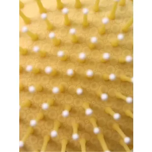 Расческа "Cartoon head", yellow