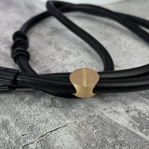 Шнурок Strap Leather JF (Black)