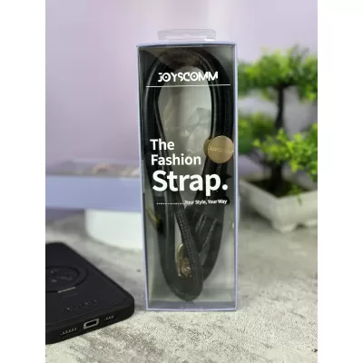 Шнурок Strap Leather JF (Black)