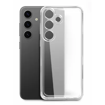 Чехол Sams S23 FE Ультратонкий силикон (Прозрачный)