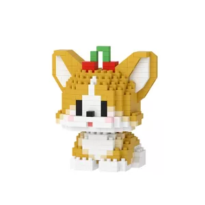 Конструктор 3D из миниблоков Корги 379 деталей