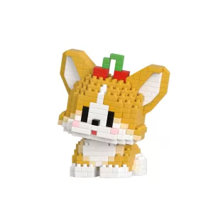 Конструктор 3D из миниблоков Корги 379 деталей