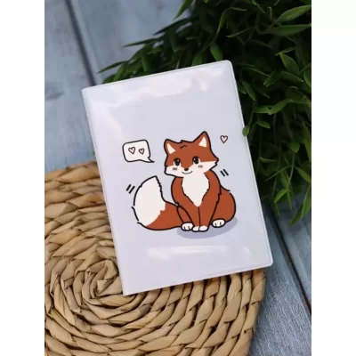 Обложка для паспорта Аниме «Fox love»