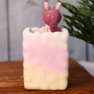 Подставка для канцелярских принадлежностей «Bunny girl», pink