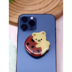 Попсокет “Bear on the ball”