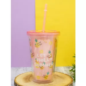 Тамблер "Hello summer", orange