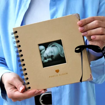 Фотоальбом "Metal", brown