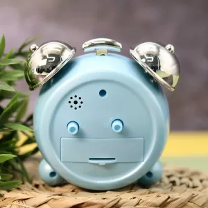 Часы-будильник «Chiming silver», blue