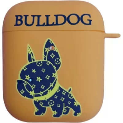 Чехол AirPods Luxo (Бульдог Оранжевый(A61))