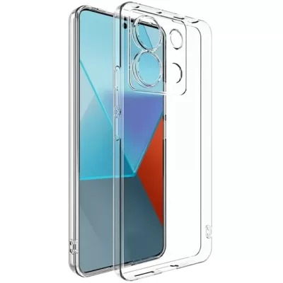 Чехол Poco M6 Pro 4G/Note 13 Pro 4G Ультратонкий силикон (Прозрачный)