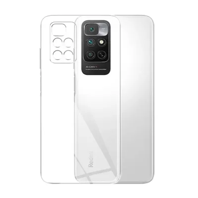 Чехол Redmi 10 Ультратонкий силикон (Прозрачный)