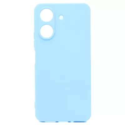 Чехол Redmi 13C/Poco C65 Silicone Case Logo (Голубой(11))