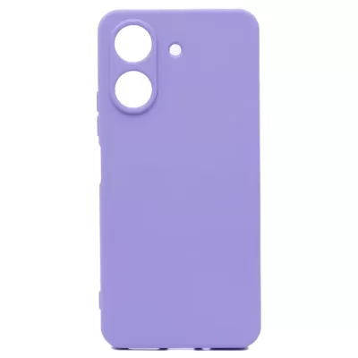 Чехол Redmi 13C/Poco C65 Silicone Case Logo (Лиловый(13))