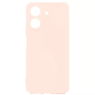 Чехол Redmi 13C/Poco C65 Silicone Case Logo (Пудра(18))