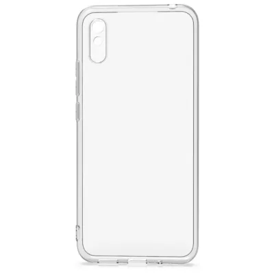 Чехол Redmi 9a Ультратонкий силикон (Прозрачный)