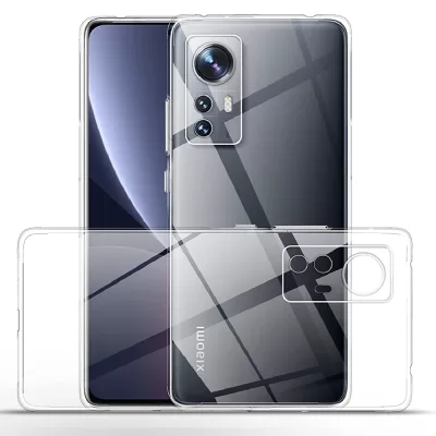 Чехол Xiaomi 12 Pro Ультратонкий силикон (Прозрачный)