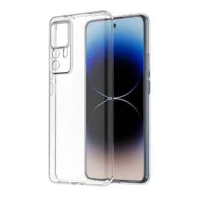 Чехол Xiaomi 12T/12T Pro Ультратонкий силикон (Прозрачный)