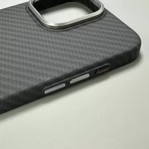 Чехол iP 13 Pro Luxo Carbon Magsafe (Black)