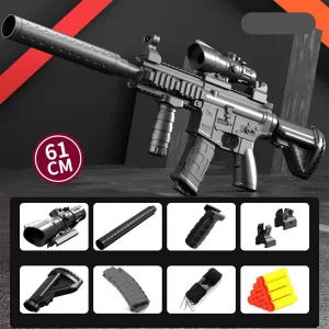 Штурмовая винтовка М416 с мягкими пулями черная