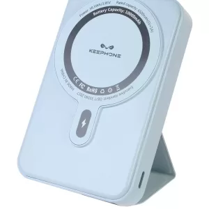 Iphone Battery Pack MagSafe "Keephone" PB-15 10000mah (Blue)