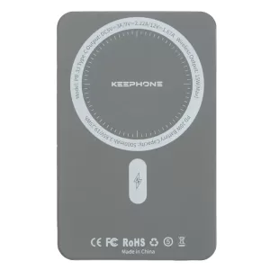 Iphone Battery Pack MagSafe "Keephone" LUCCI 20W PB-34 5000mAh (Gunmetal)