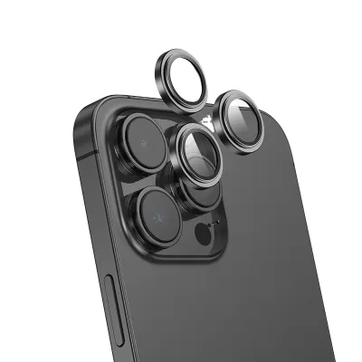 Защитное стекло KEEPHONE CAMERA LENS IP 14Pro/14 Pro Max SPL010 Black