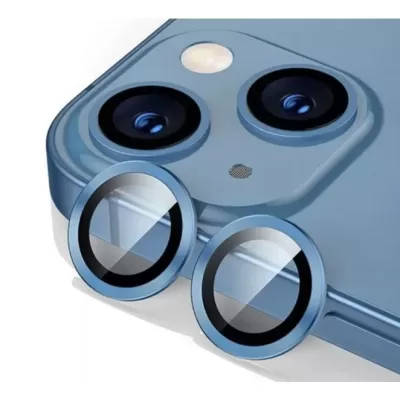 Защитное стекло KEEPHONE CAMERA LENS IP 14/14 Plus SPL010 Blue