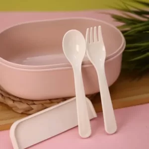 Ланчбокс "Eyeball fruits", pink