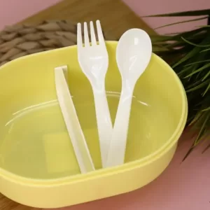 Ланчбокс "Eyeball fruits", yellow