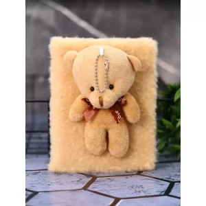 Блокнот плюшевый «Little bear», brown