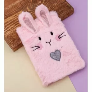 Блокнот плюшевый «Rabbit», pink