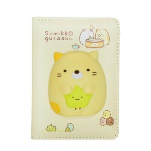 Блокнот со сквишем Sumikko Gurashi формат А6 желтый 3