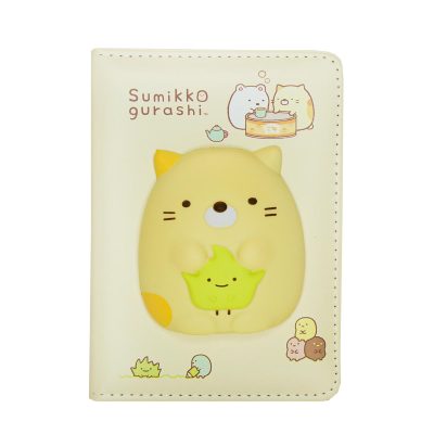 Блокнот со сквишем Sumikko Gurashi формат А6 желтый 3