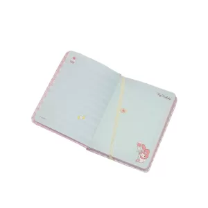 Блокнот со сквишем Зайка My Melody формат А5 розовый