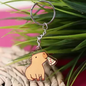 Брелок «Capybara pizza»