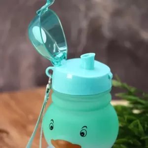 Бутылка «Cute duck», green-purple (880 мл)