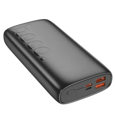 Внешний АКБ Hoco J122A 20000mAh 2USB 3,0A, c LED индикатором черный