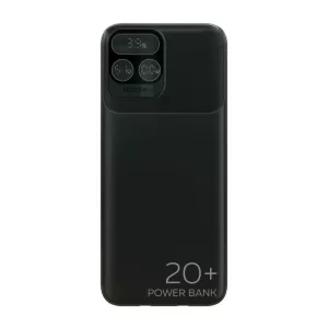 Внешний АКБ More Choice PB55-20 20000mAh 22,5W 1USB 3A, 1Type-C черный