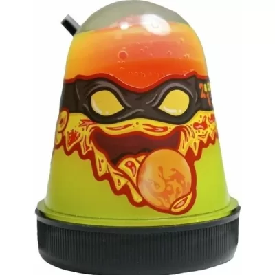 Игрушка ТМ "Slime "Ninja" 2 в 1 смешивай цвета, желтый и красный, 130 г.