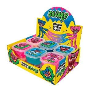 Игрушка Шоу-бокс "Slime" Хаги и Киси 60 г, 12 шт