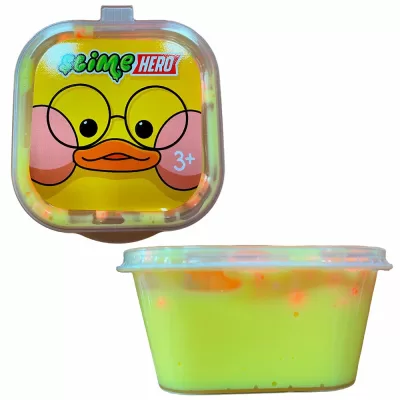 Игрушка для детей старше 3-х лет модели "Slime" с товарным знаком "Slime" Уточка, желтый