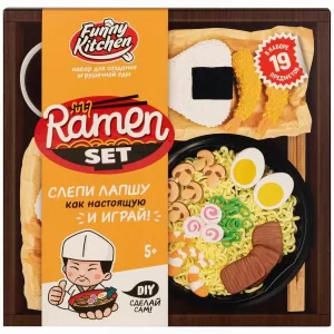 Игрушка для детей старше 5 лет - наборы модели «Slime Лаборатория» Funny Kitchen Ramen set
