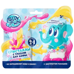 Кристаллы с треском Ellyfun 2 в 1 в ассортименте 3 цвета ШБ