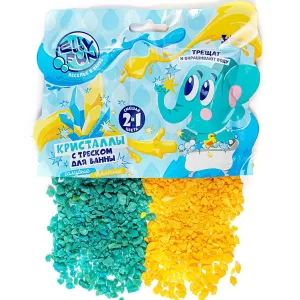 Кристаллы с треском Ellyfun 2 в 1 в ассортименте 3 цвета ШБ