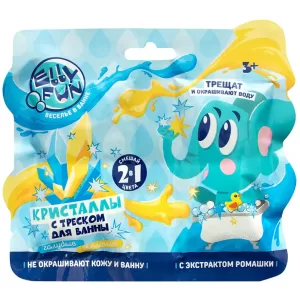 Кристаллы с треском Ellyfun 2 в 1 в ассортименте 3 цвета ШБ