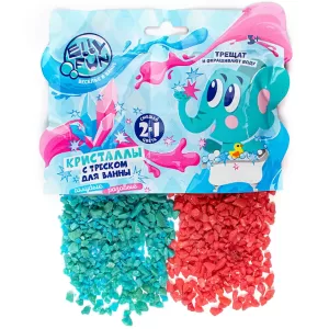 Кристаллы с треском Ellyfun 2 в 1 в ассортименте 3 цвета ШБ